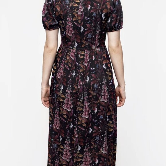 Disturbia Foxglove Button Detail Midi Dress size 6 - Picture 2 of 8